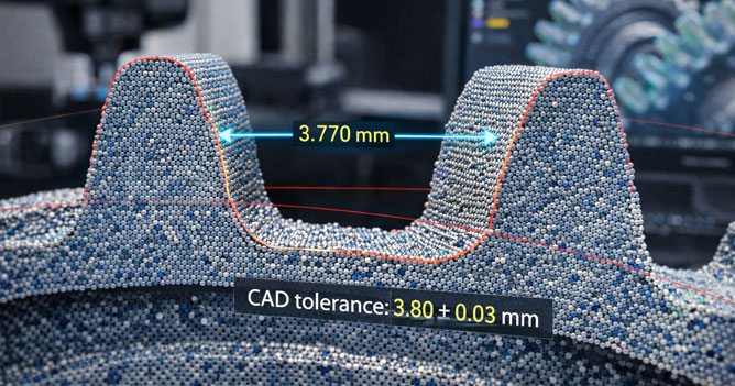 Tooth Thickness Measurement