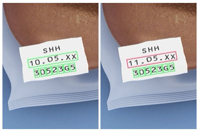 OCR for Brand text, size, MRP, batch code, date code, country of origin