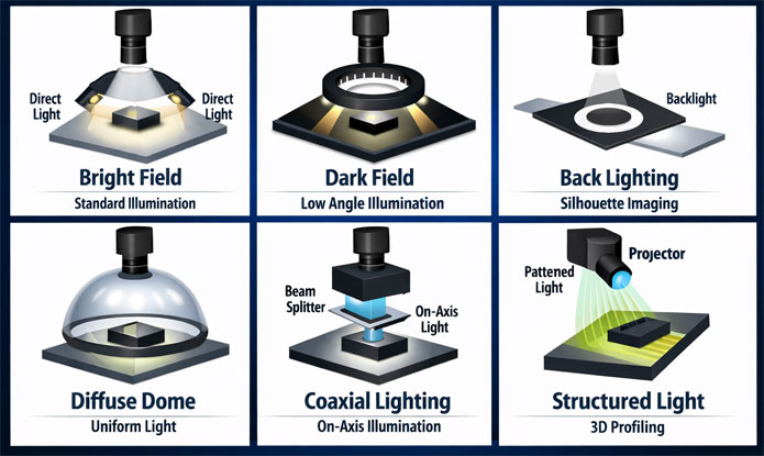 Lighting Geometry in Machine Vision