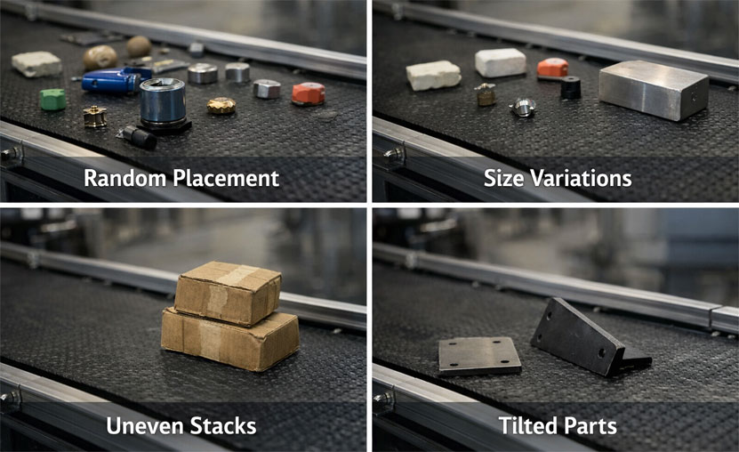 Uncertain Object Location & Variable Dimensions