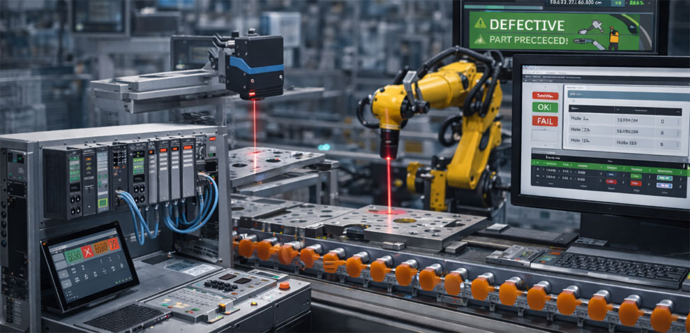 Laser-Based 3D Profile Sensors Are Ideal for Stamping Inspection