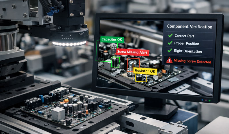Component Identification and Tracking in Assembly Lines