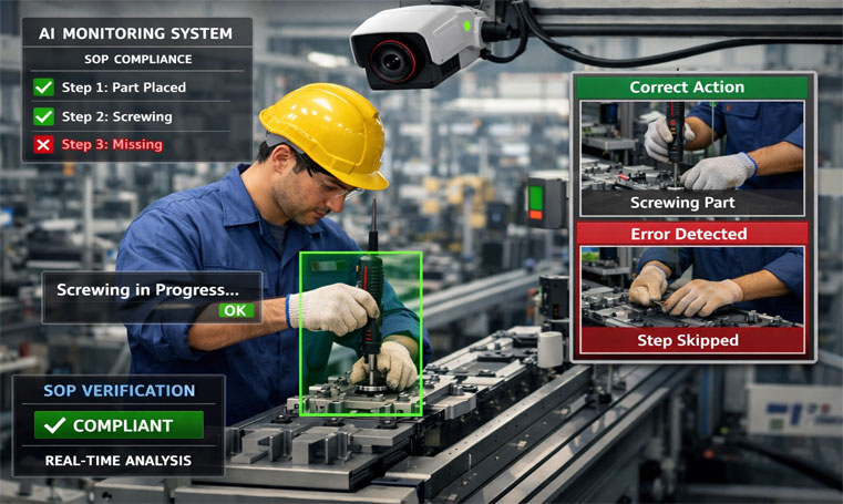 manufacturing SOP compliance system