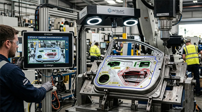 SOP Monitoring in Door Component Drilling