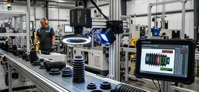 AI-Powered Inspection of Automotive Rubber Parts
