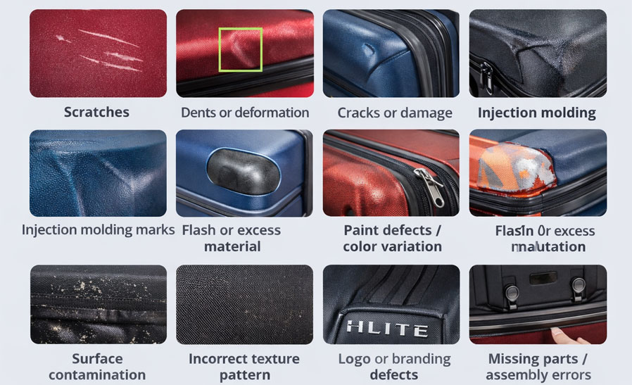 Common Defects Found in Luggage Manufacturing