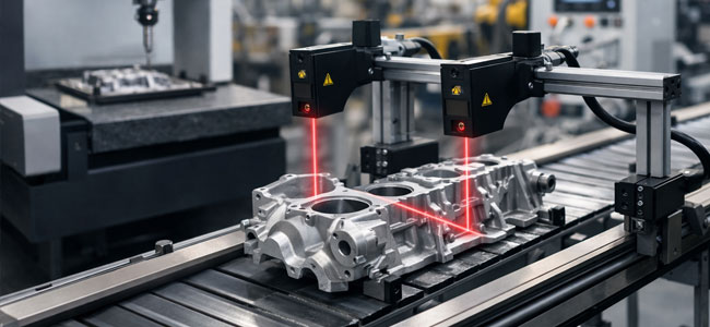 Replacing CMM with Laser Profile Sensors