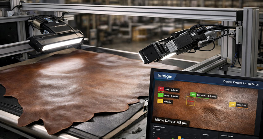 utomated Leather Sheet Inspection Using Line Scan Cameras