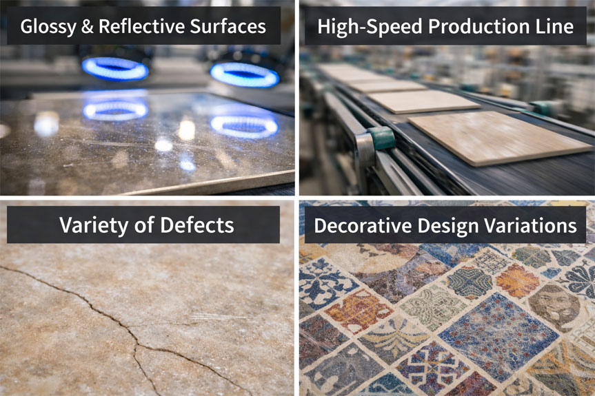 Challenges in Ceramic Tile Inspection