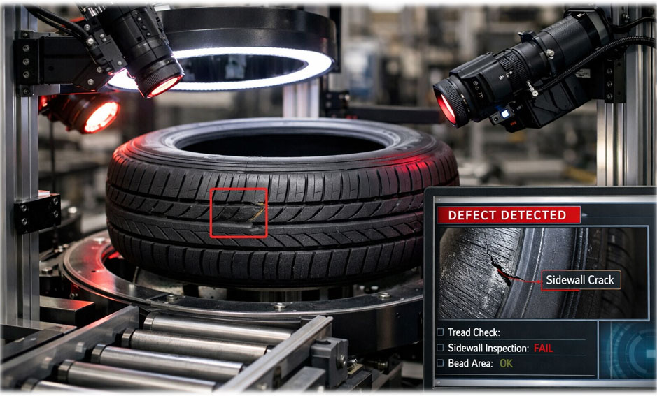 Automated Tire Inspection Using  AI