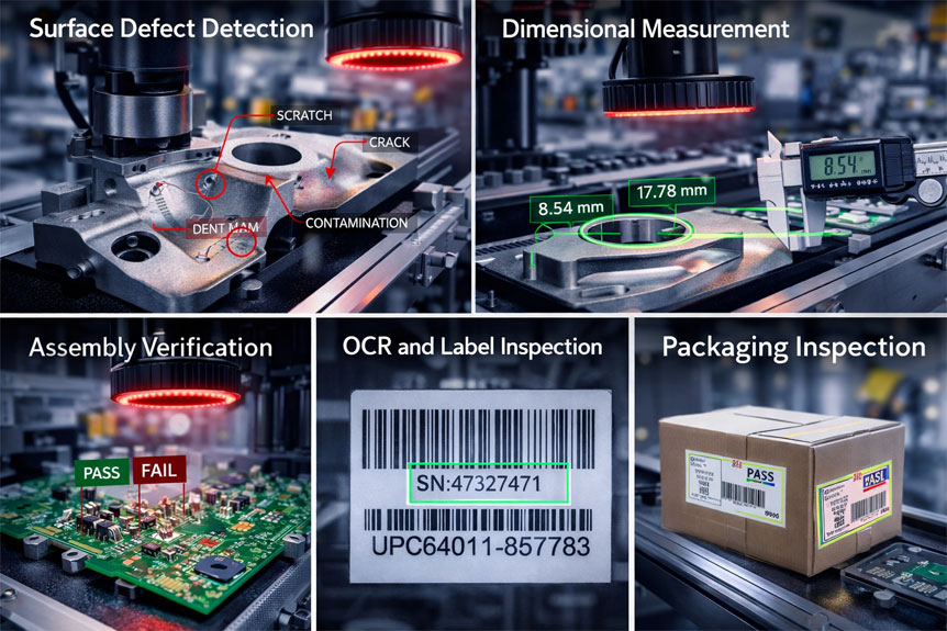 Applications of Machine Vision in Manufacturing