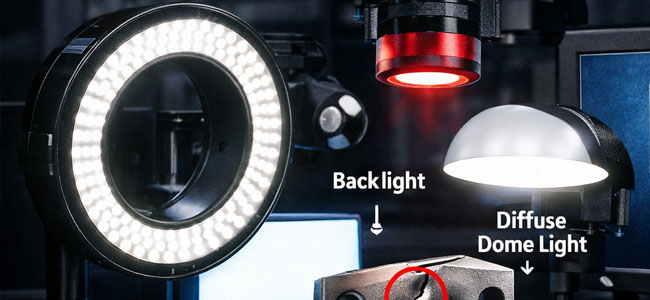 Lighting Techniques for Machine Vision Inspection