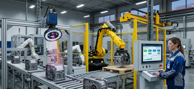 Industrial Automation Using AI and Vision Systems