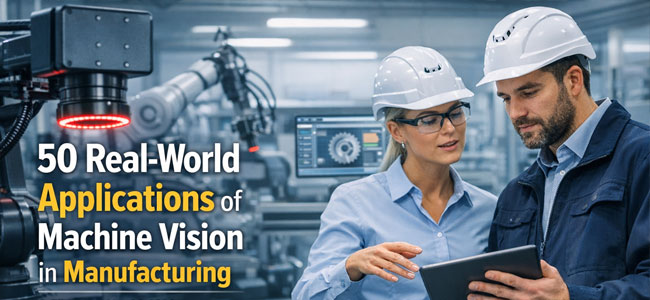 50 Real-World Applications of Machine Vision