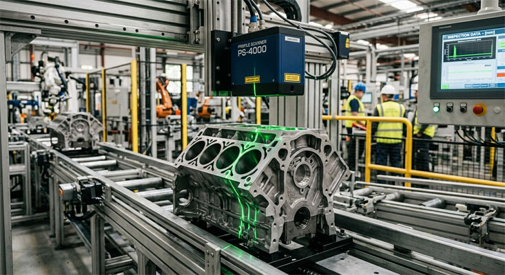 Laser Profile Sensors for Measurement Inspection