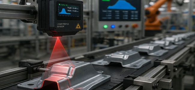 Laser Profile Sensors for Measurement Inspection