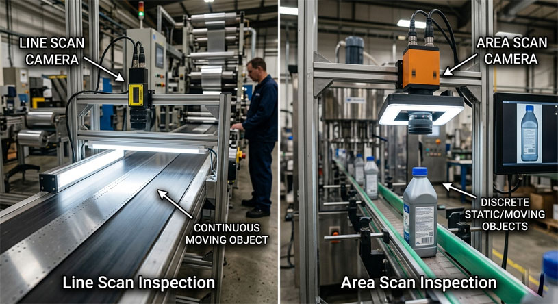 Line Scan vs Area Scan 