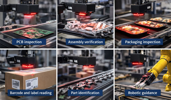 Common Applications of Area Scan Cameras