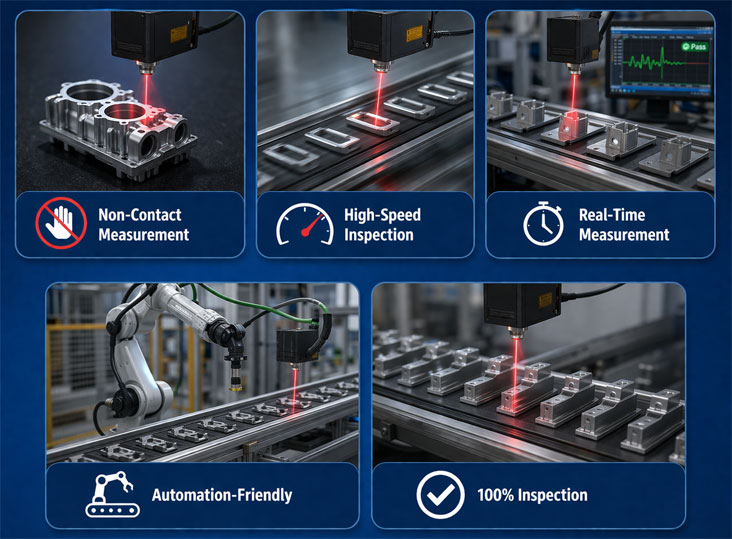Advantages of 3D Laser Profile Sensors