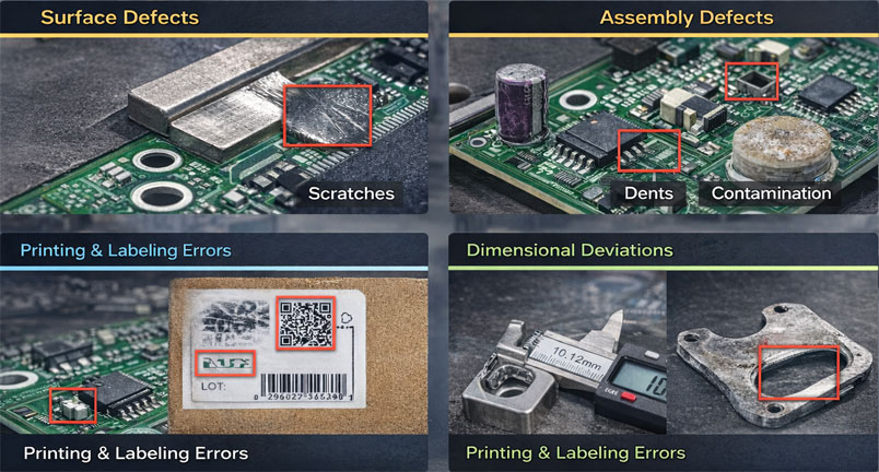 Defects Detected by AOI Systems
