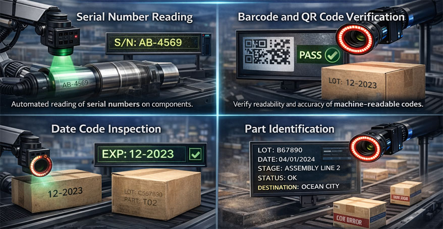Types of OCR Applications in Manufacturing