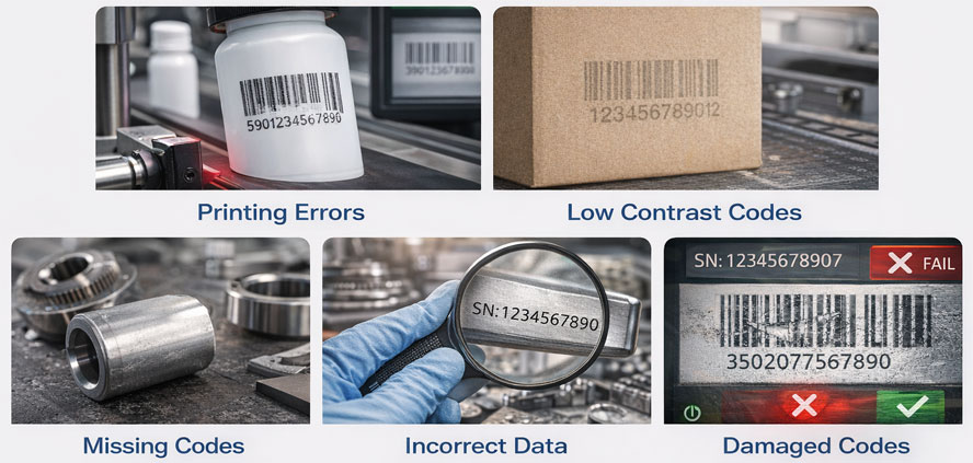 Common Barcode and Serial Number Defects