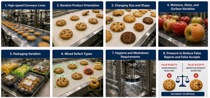 Quality Inspection Is Challenging in the Food Industry