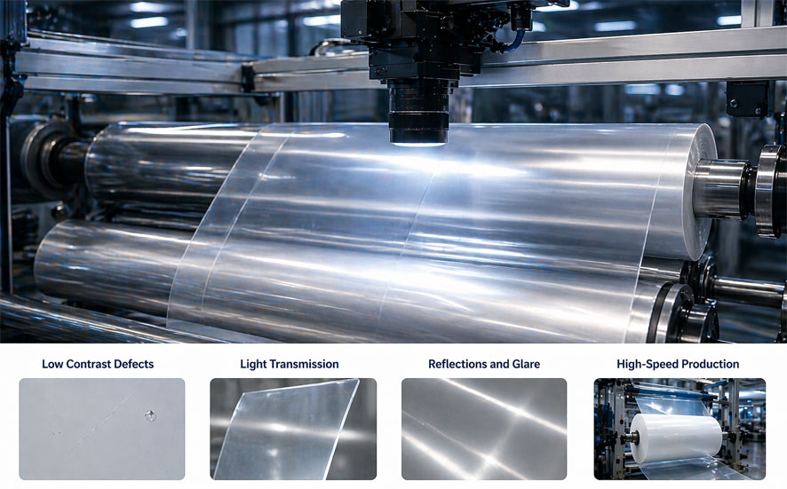 Challenges in Inspecting Transparent Materials