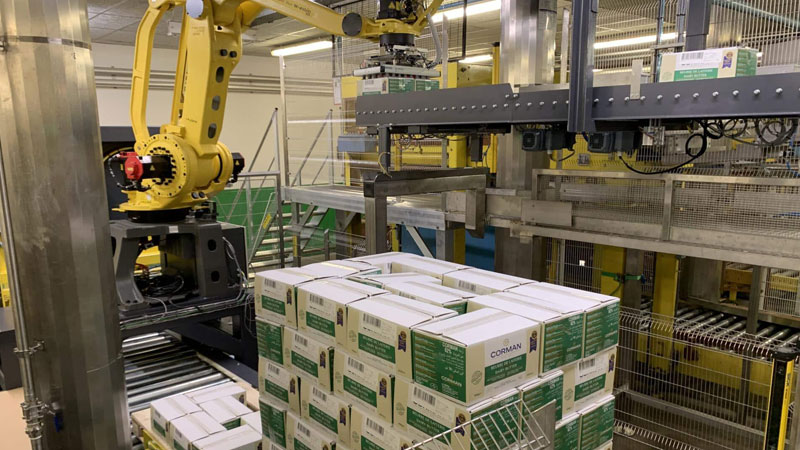 robotic palletizing system
