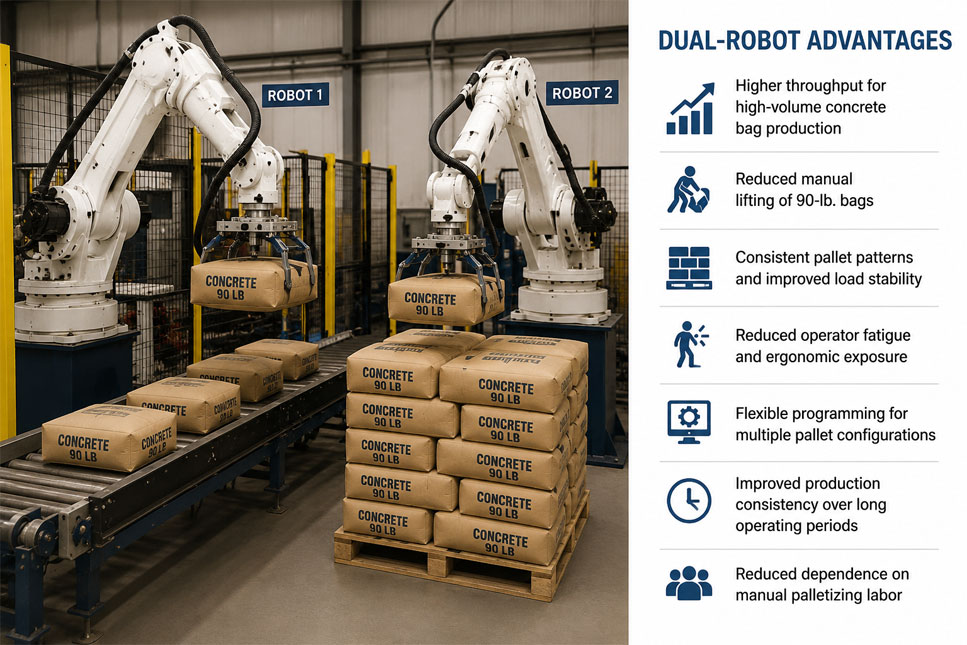 Dual-Robot Advantages