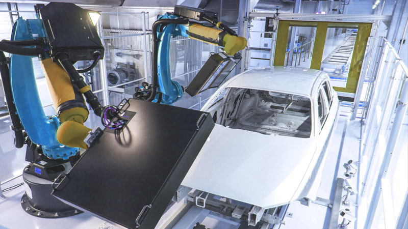 Visual AI Inspection of Car Hoods for Dents, Surface Waves and Paint Imperfections