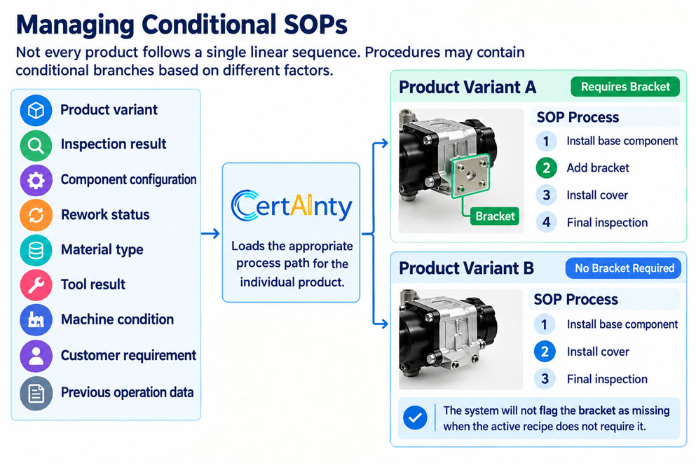 Managing Conditional SOPs