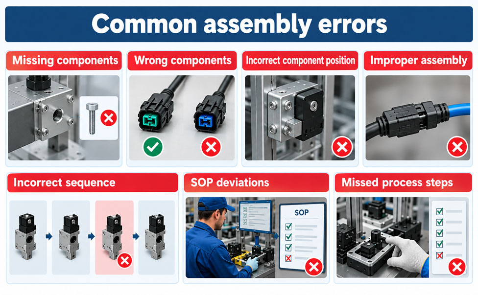 Common assembly errors